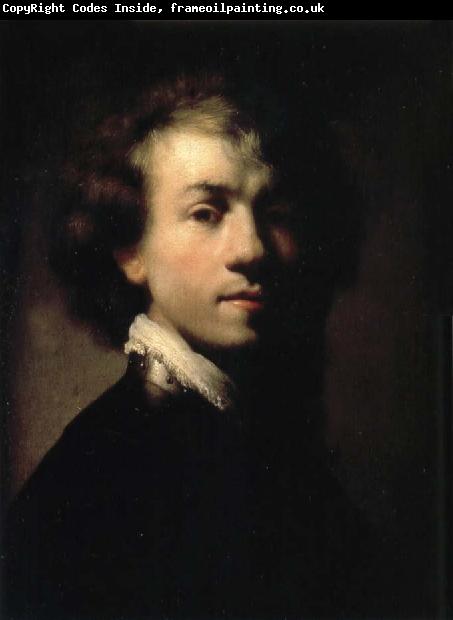 REMBRANDT Harmenszoon van Rijn Self-Portrait with Gorget